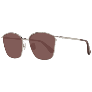 Max Mara Rechteck Sonnenbrille MM0043 5552E in Gold – 45° Seitenansicht