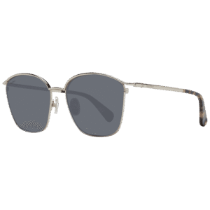 Max Mara Quadrat Sonnenbrille MM0043 5553N in Gold – 45° Seitenansicht