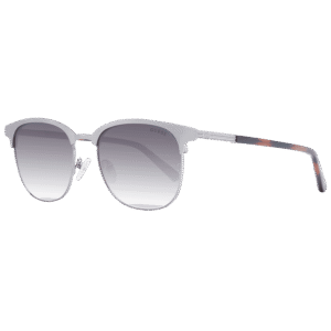 Guess Browline Sonnenbrille GU00052 5408P in Silber – 45° Seitenansicht