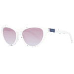 Gant Katzenaugen Sonnenbrille GA8091 5525F in Creme – 45° Seitenansicht