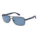 BMW Motorsport Rechteck Sonnenbrille BS0017 6002M in Schwarz – 45° Seitenansicht