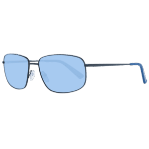 BMW Motorsport Rechteck Sonnenbrille BS0025 6002M in Schwarz – 45° Seitenansicht