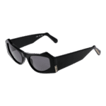 GCDS Katzenaugen Sonnenbrille GD0022 5301A in Schwarz – 45° Seitenansicht