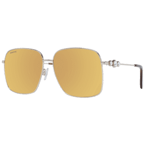 Swarovski Quadrat Sonnenbrille SK0379-H 5932G in Gold – 45° Seitenansicht