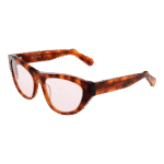 GCDS Katzenaugen Sonnenbrille GD0010 5853S in Braun – 45° Seitenansicht