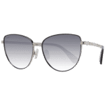 Max Mara Schmetterling Sonnenbrille MM0053 5732B in Gold – 45° Seitenansicht