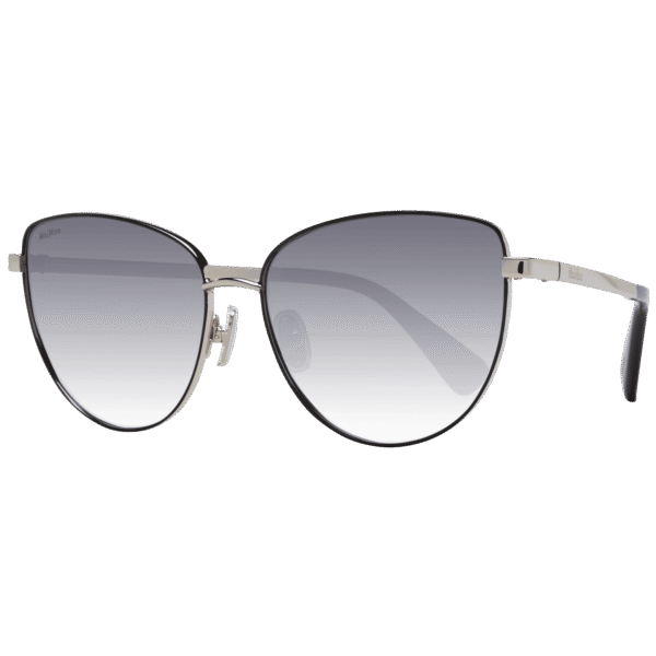 Max Mara Schmetterling Sonnenbrille MM0053 5732B in Gold – 45° Seitenansicht