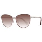Max Mara Schmetterling Sonnenbrille MM0053 5732F in Rot – 45° Seitenansicht