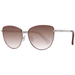Max Mara Schmetterling Sonnenbrille MM0053 5732F in Rot – 45° Seitenansicht