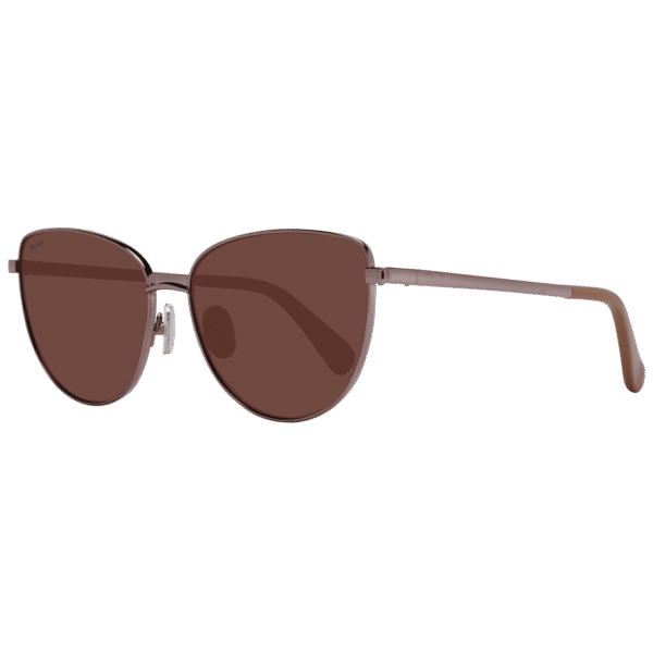 Max Mara Katzenaugen Sonnenbrille MM0053 5738E in Bronze – 45° Seitenansicht