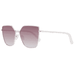 Skechers Schmetterling Sonnenbrille SE6212 5833H in Weiß – 45° Seitenansicht