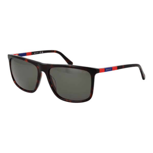 Gant Quadrat Sonnenbrille GA7219 5752N in Braun – 45° Seitenansicht