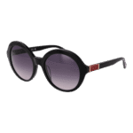 Gant Rund Sonnenbrille GA8094 5501B in Schwarz – 45° Seitenansicht