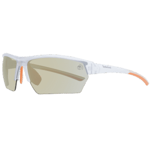 Timberland Rechteck Sonnenbrille TB9294 7226R in Weiß – 45° Seitenansicht