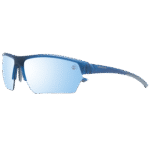 Timberland Rechteck Sonnenbrille TB9294 7291D in Blau – 45° Seitenansicht