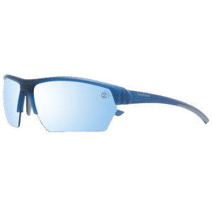 Timberland Rechteck Sonnenbrille TB9294 7291D in Blau – 45° Seitenansicht