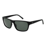 Timberland Rechteck Sonnenbrille TB9296 6002R in Schwarz – 45° Seitenansicht