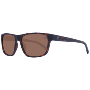 Timberland Rechteck Sonnenbrille TB9296 6052H in Braun – 45° Seitenansicht