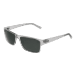 Timberland Rechteck Sonnenbrille TB9297 5826R in Transparent – 45° Seitenansicht