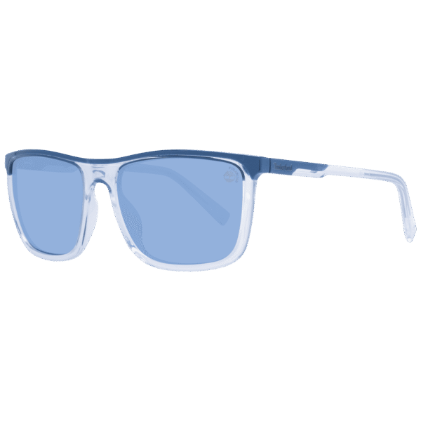 Timberland Sonnenbrille TB9302 5926D – 45° Seitenansicht Timberland Quadrat Sonnenbrille TB9302 5926D in Weiß – 45° Seitenansicht