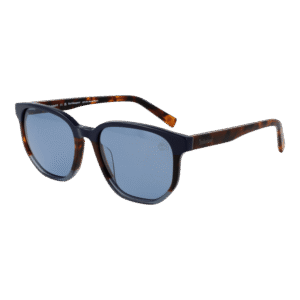 Timberland Rund Sonnenbrille TB9305-H 5452D in Braun – 45° Seitenansicht