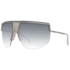 Max Mara Pilotenbrille Sonnenbrille MM0050 7032C in Silber – 45° Seitenansicht