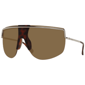 Max Mara Pilotenbrille Sonnenbrille MM0050 7032E in Gold – 45° Seitenansicht