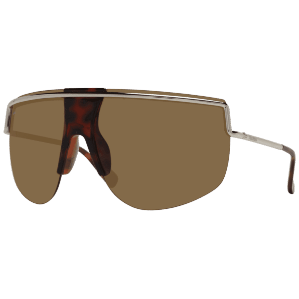 Max Mara Pilotenbrille Sonnenbrille MM0050 7032E in Gold – 45° Seitenansicht
