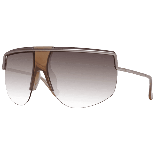 Max Mara Pilotenbrille Sonnenbrille MM0050 7032F in Gold – 45° Seitenansicht