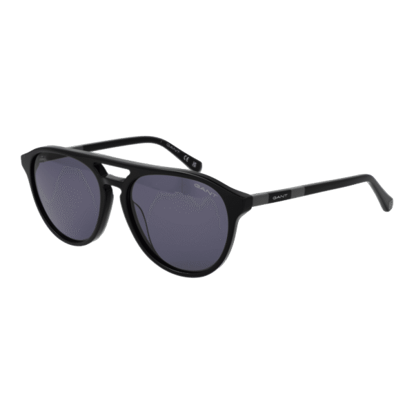 Gant Pilotenbrille Sonnenbrille GA7223 5401A in Schwarz – 45° Seitenansicht
