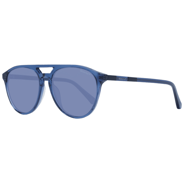 Gant Pilotenbrille Sonnenbrille GA7223 5490V in Blau – 45° Seitenansicht