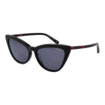 Gant Katzenaugen Sonnenbrille GA8096 5601A in Schwarz – 45° Seitenansicht