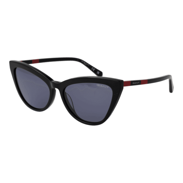 Gant Katzenaugen Sonnenbrille GA8096 5601A in Schwarz – 45° Seitenansicht