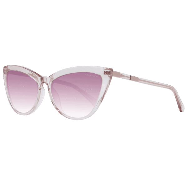 Gant Katzenaugen Sonnenbrille GA8096 5672F in Rosa – 45° Seitenansicht