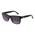 Gant Quadrat Sonnenbrille GA7227 5601B in Schwarz – 45° Seitenansicht