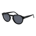Gant Rund Sonnenbrille GA7228 5201A in Schwarz – 45° Seitenansicht