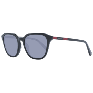 Gant Rechteck Sonnenbrille GA8099 5001A in Schwarz – 45° Seitenansicht