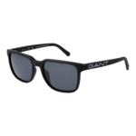 Gant Quadrat Sonnenbrille GA7202 5402D in Schwarz – 45° Seitenansicht