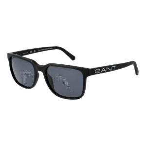 Gant Quadrat Sonnenbrille GA7202 5402D in Schwarz – 45° Seitenansicht