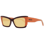 Pucci Rechteck Sonnenbrille EP0205 5471E in Mehrfarbig – 45° Seitenansicht