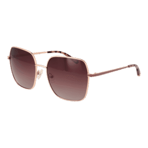 Skechers Quadrat Sonnenbrille SE6266 5728H in Rosé Gold – 45° Seitenansicht