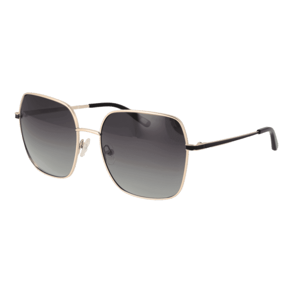 Skechers Quadrat Sonnenbrille SE6266 5732D in Gold – 45° Seitenansicht