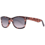 Skechers Rechteck Sonnenbrille SE6216 5154D in Rot – 45° Seitenansicht