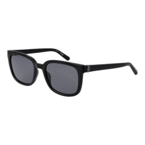 Guess Quadrat Sonnenbrille GU00065 5301A in Schwarz – 45° Seitenansicht