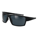 Timberland Rechteck Sonnenbrille TB9308 6802D in Schwarz – 45° Seitenansicht
