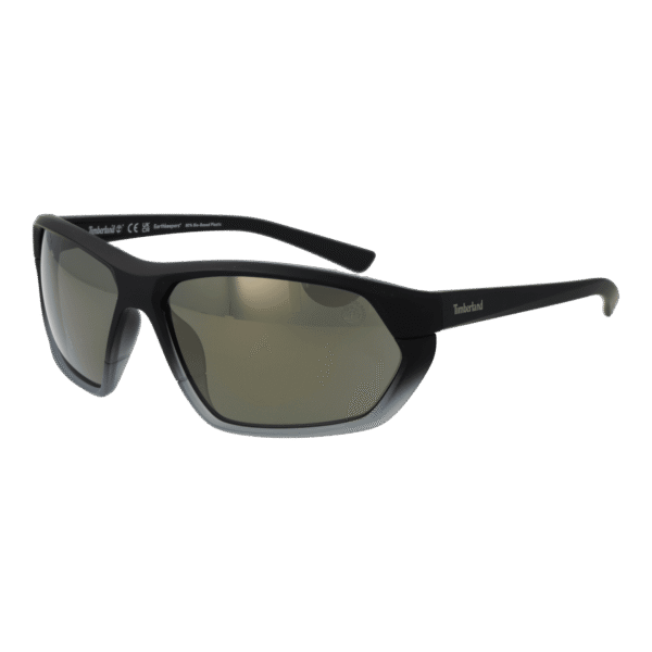 Timberland Sonnenbrille TB9310 6402R – 45° Seitenansicht Timberland Sport Sonnenbrille TB9310 6402R in Schwarz – 45° Seitenansicht