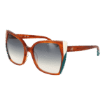 Marciano by Guess Schmetterling Sonnenbrille GM0831 5856B in Kupfer – 45° Seitenansicht