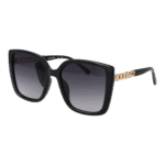 Skechers Quadrat Sonnenbrille SE6234 5801B in Schwarz – 45° Seitenansicht