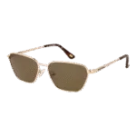 Skechers Rechteck Sonnenbrille SE6272 5532H in Gold – 45° Seitenansicht
