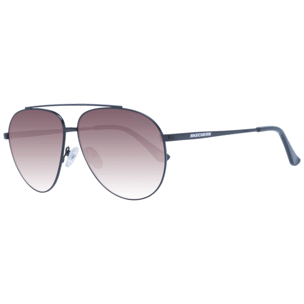 Skechers Pilotenbrille Sonnenbrille SE6276 5801H in Schwarz – 45° Seitenansicht